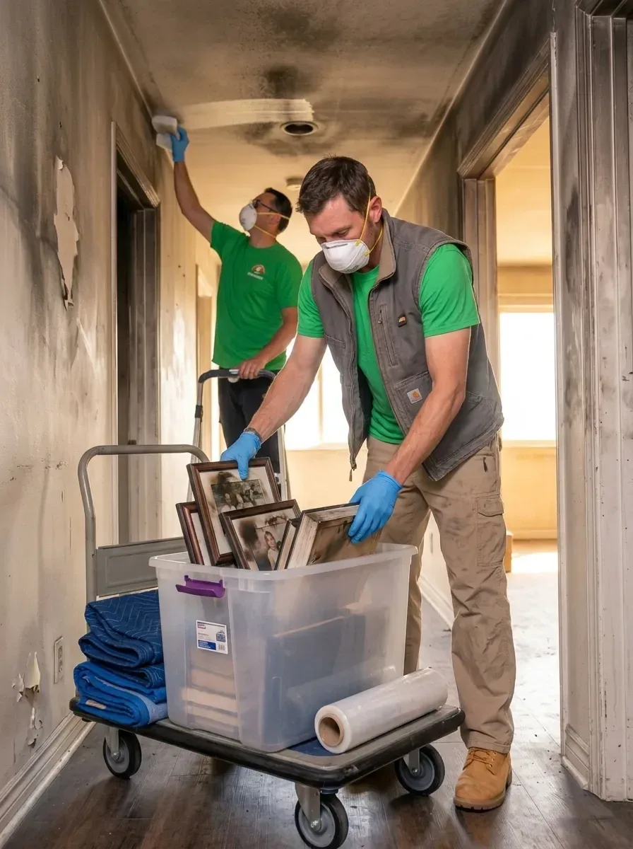 Water extraction in a San Diego garage