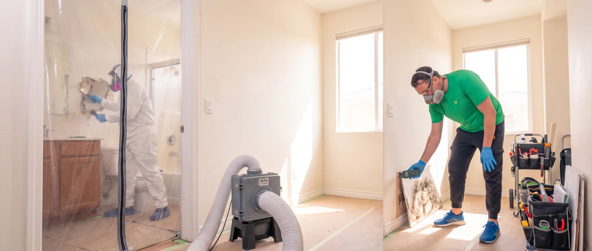 Mold removal and remediation in San Diego